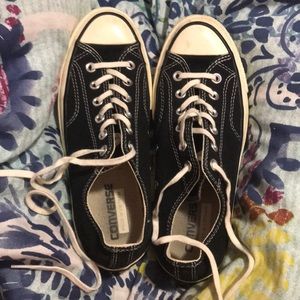 Black and white All Star Converse